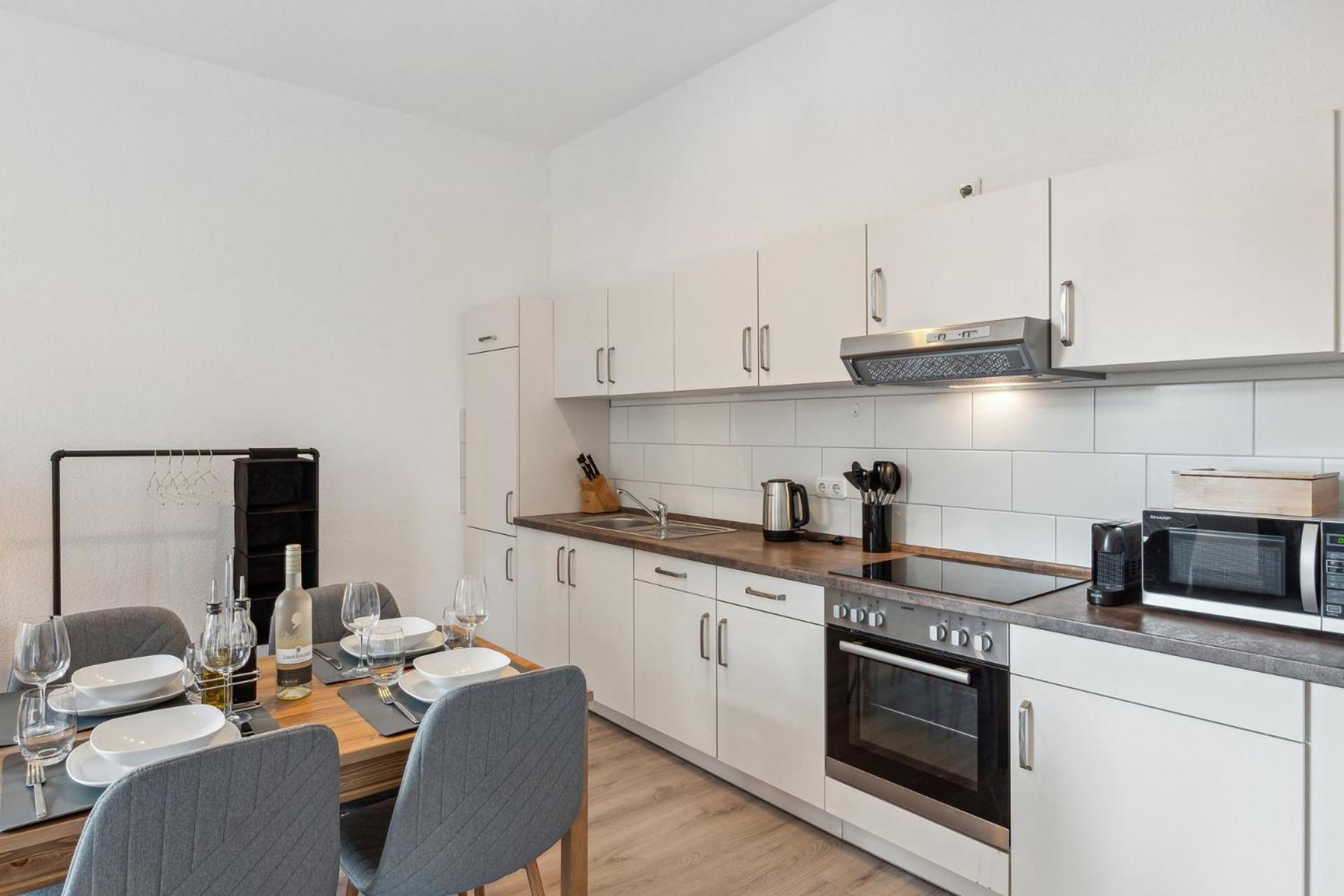 Homespace - Magdeburg - Gemuetliches Apartment Mit Balkon Dış mekan fotoğraf